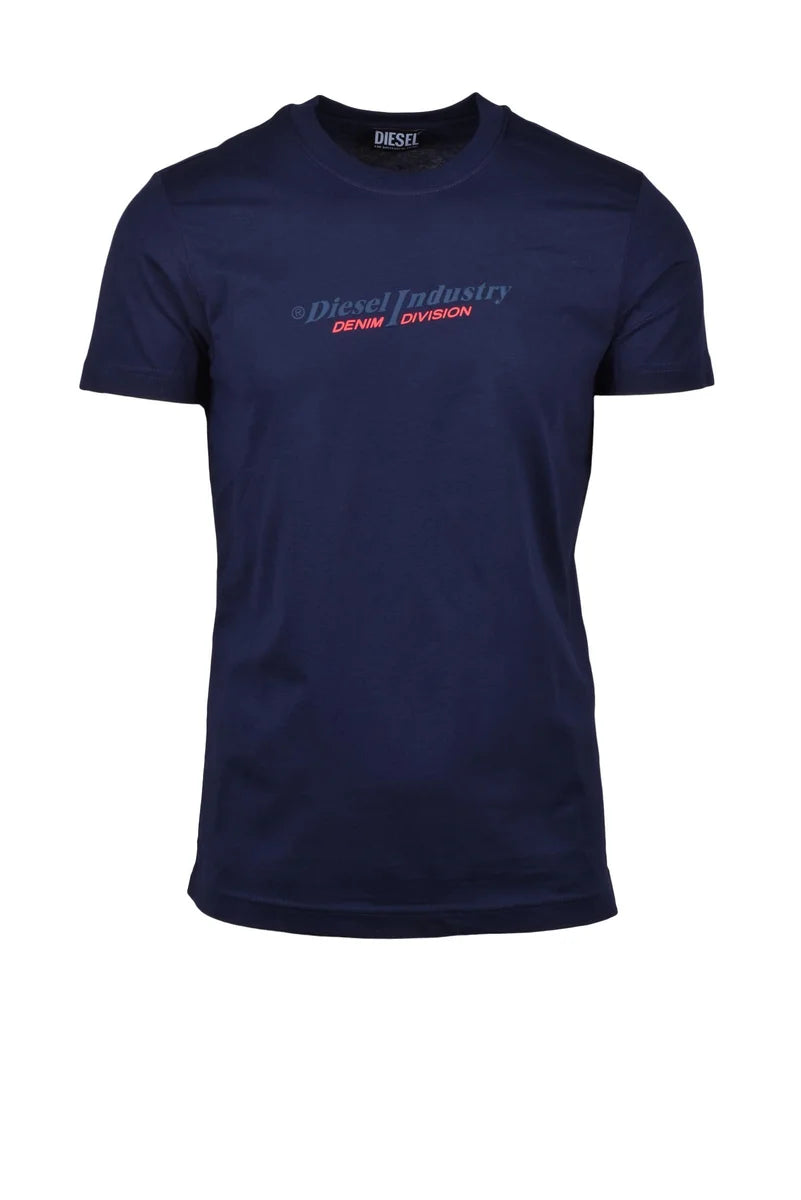 Diesel T-shirt Blu Uomo