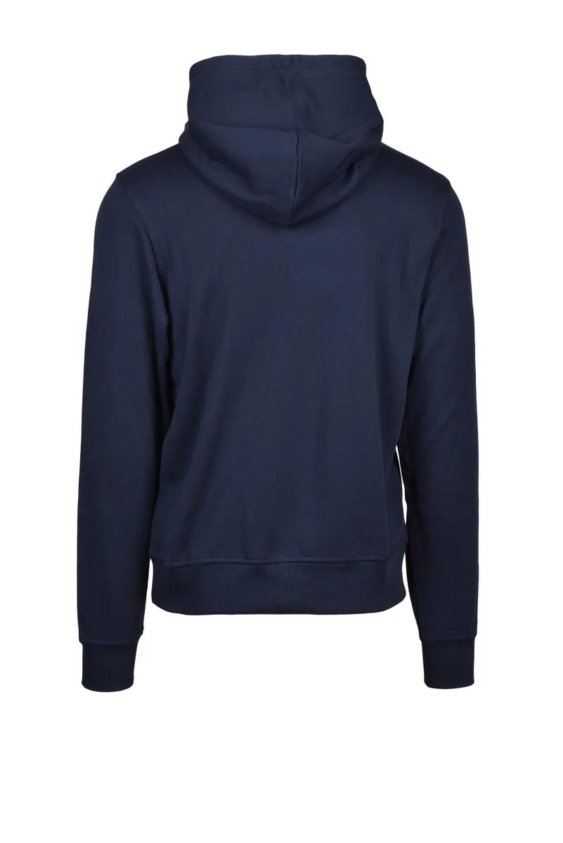 Diesel Felpa con Cappuccio Bianca Uomo