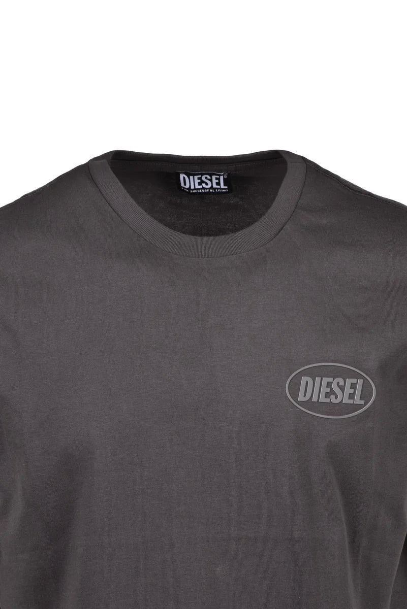 Diesel T-shirt Grigia Uomo