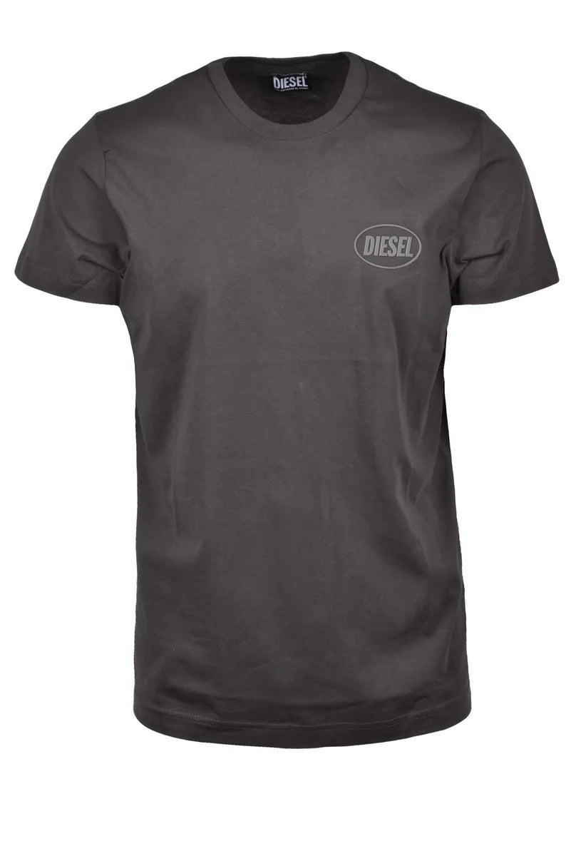 Diesel T-shirt Grigia Uomo