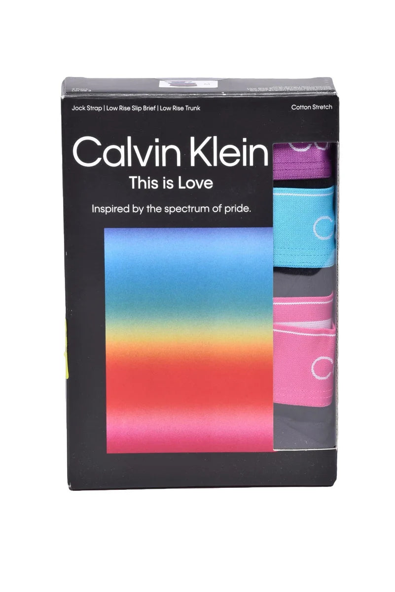 Calvin Klein Set Accessori Viola/Azzurro