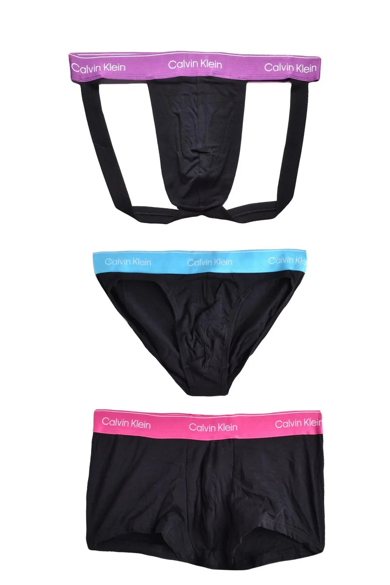 Calvin Klein Set Accessori Viola/Azzurro