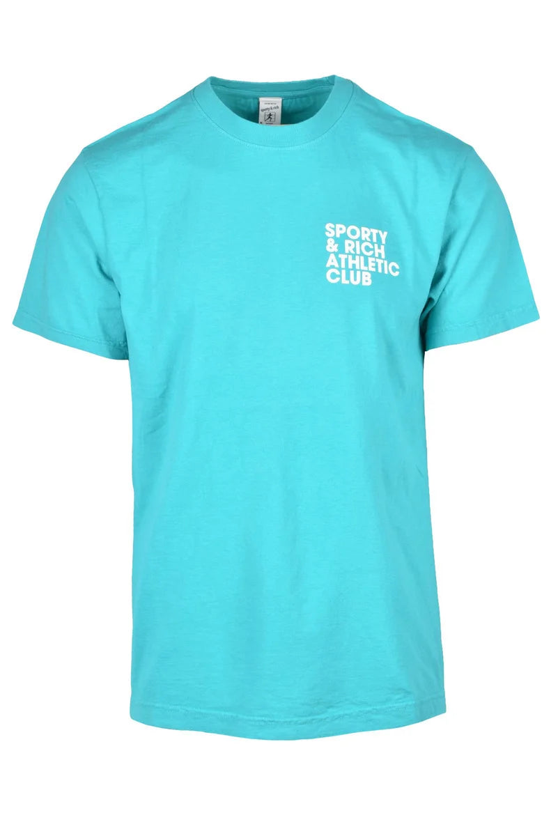 Sporty & Rich T-shirt Turchese