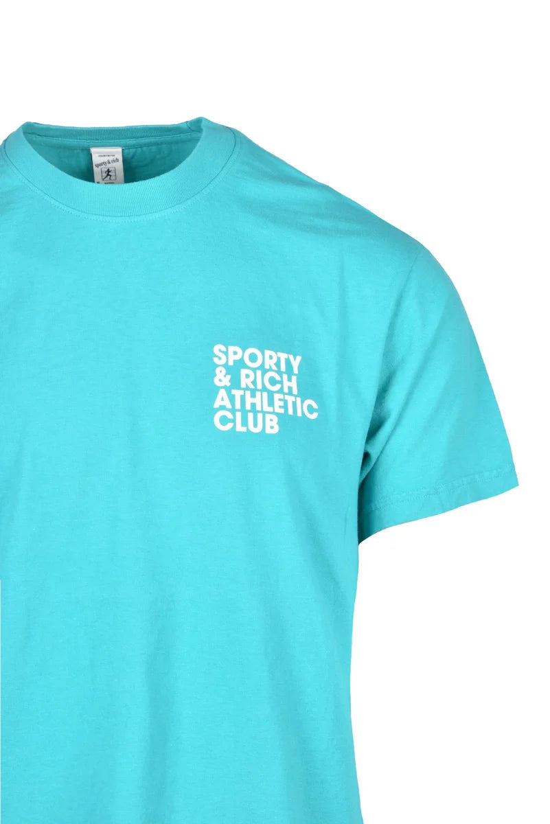 Sporty & Rich T-shirt Turchese