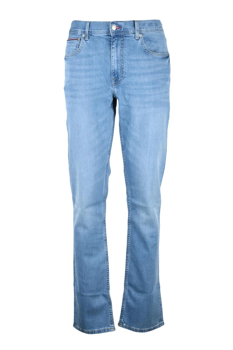 Tommy Hilfiger Jeans Straight Fit Cotone Elastan - Celeste