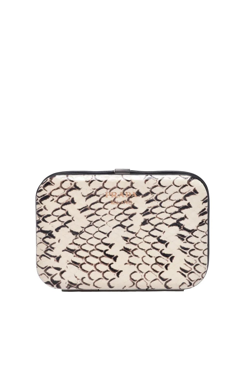 Prada Portacarte Rigido - Bianco