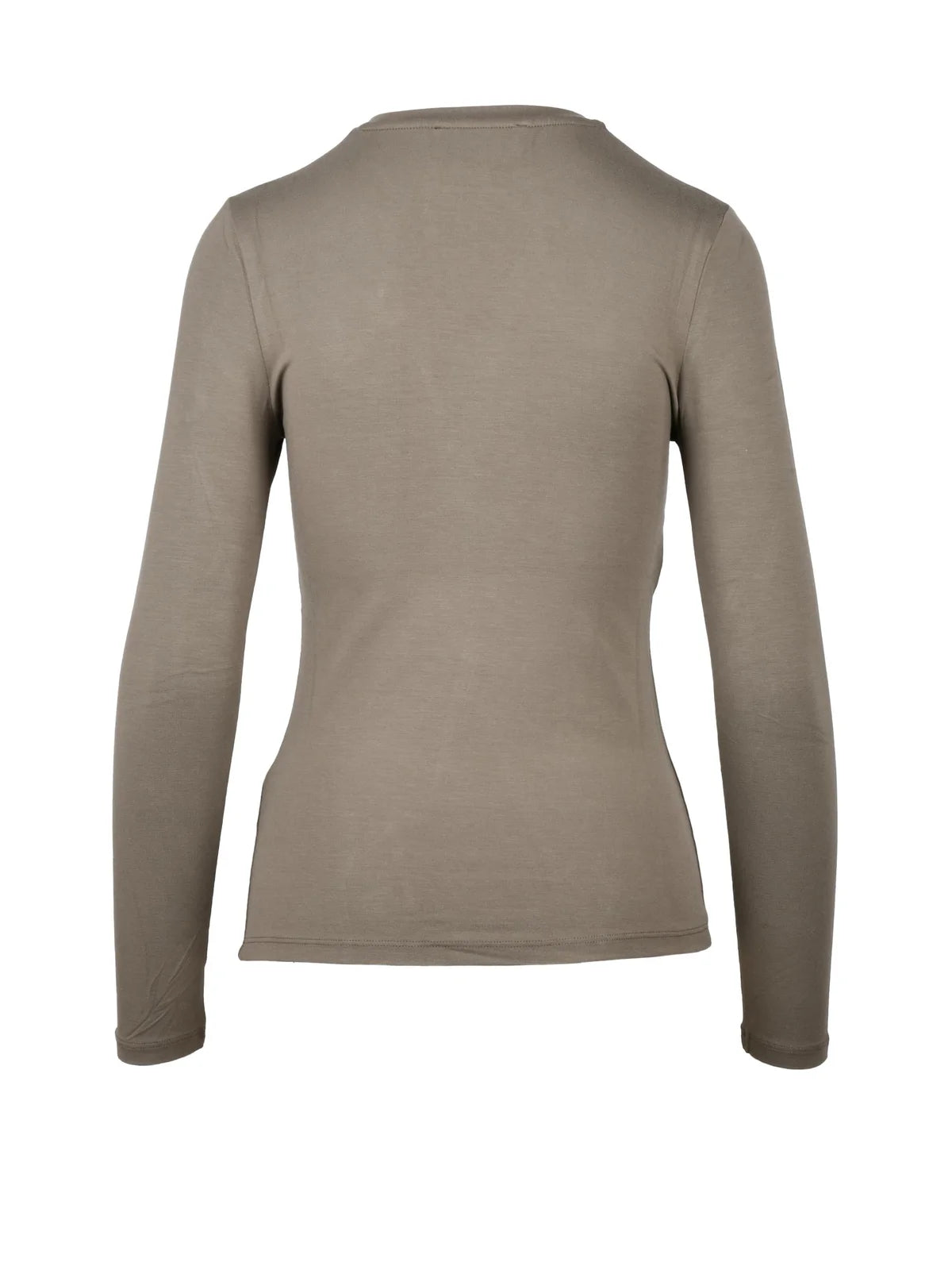 Alpha Studio T-shirt Viscosa Elastan - Taupe