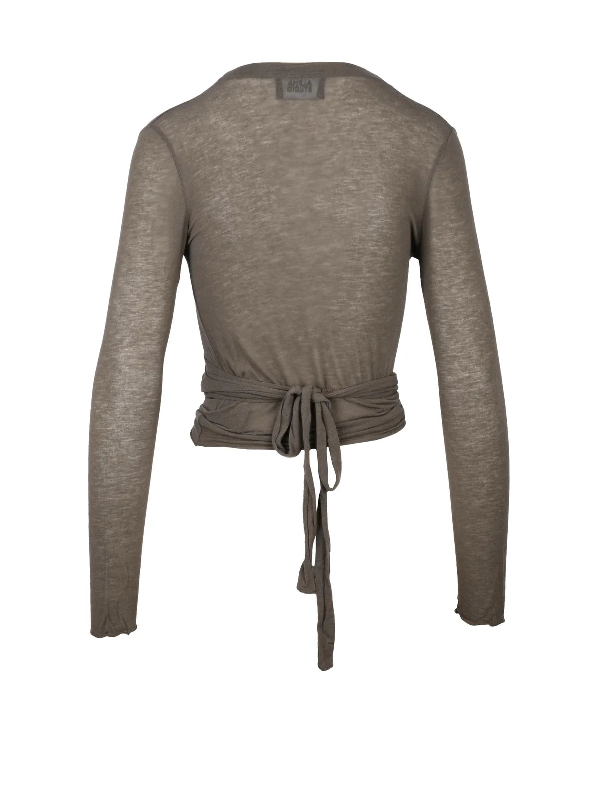 Alpha Studio Maglina Incrociata Cashmere - Taupe