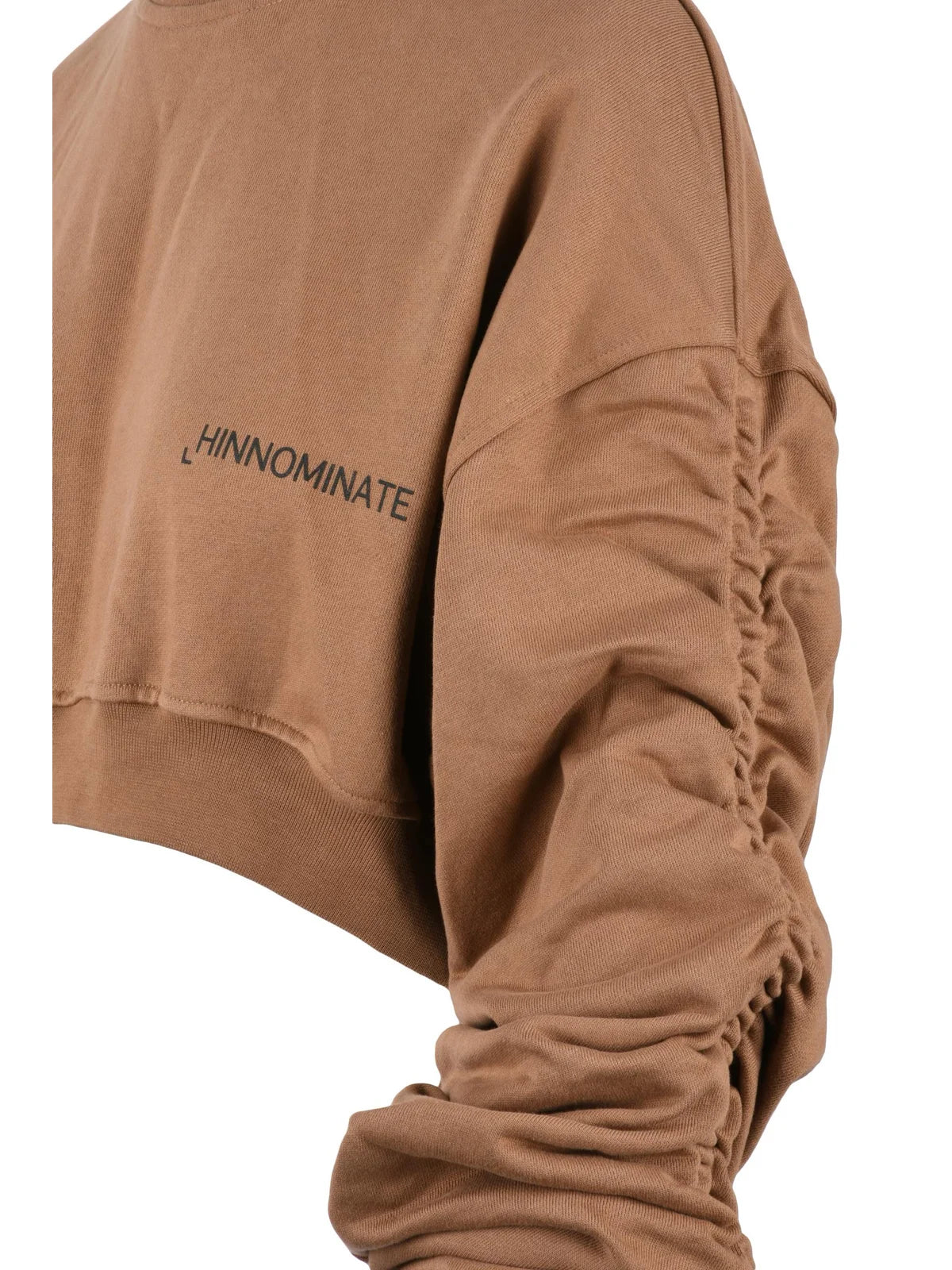 Hinnominate Felpa Corta Cotone - Beige