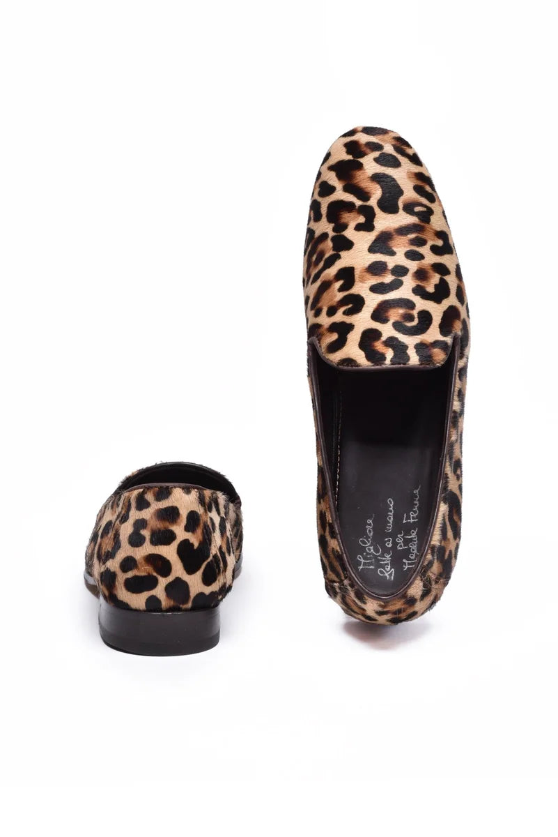 Migliore Mocassino Cavallino Leopardato