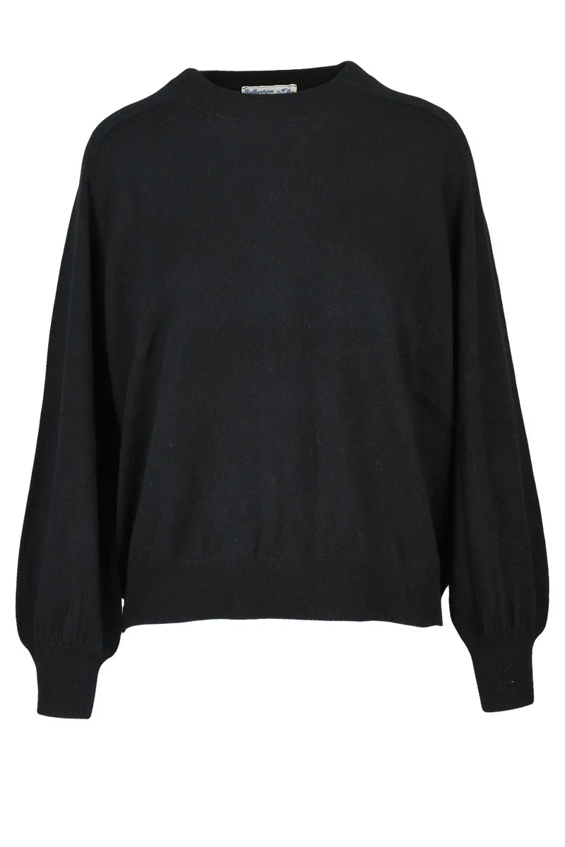 Ballantyne Pullover Girocollo Cashmere - Nero