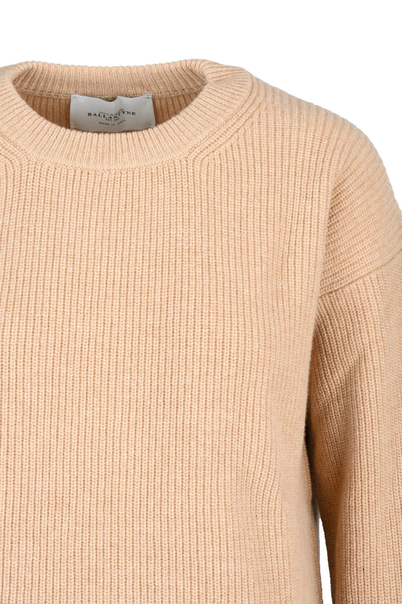 Ballantyne Maglione Coste - Beige
