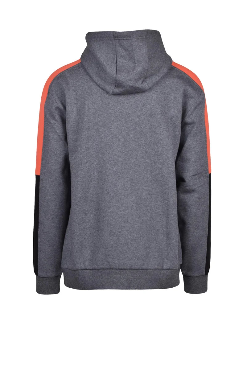 EA7 Emporio Armani Felpa con Cappuccio Grigio