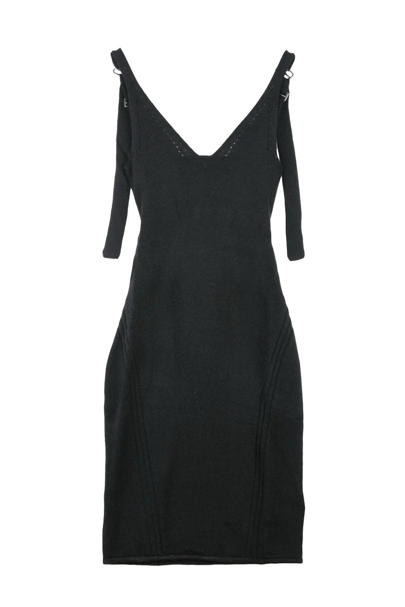 Calvin Klein Jeans Abito Tubino Maglina - Nero