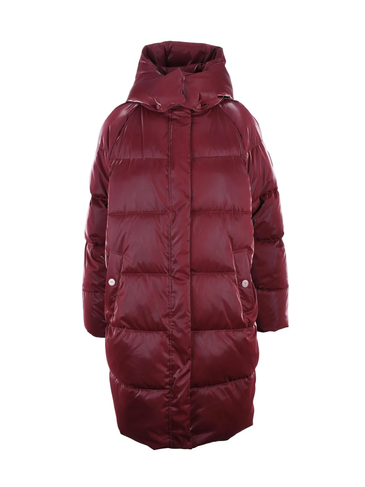 Elisabetta Franchi Piumino Zip - Rosso
