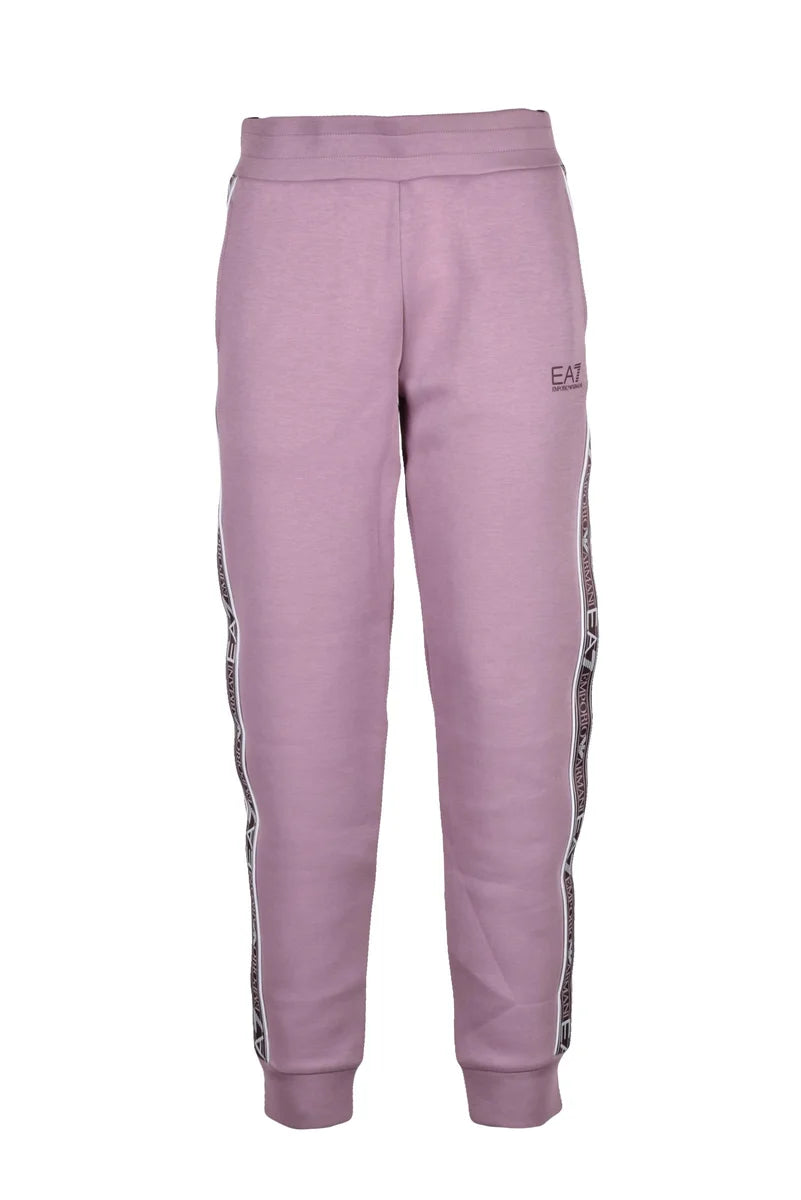 EA7 Emporio Armani Pantaloni Tuta Cotone/Poliestere - Rosa