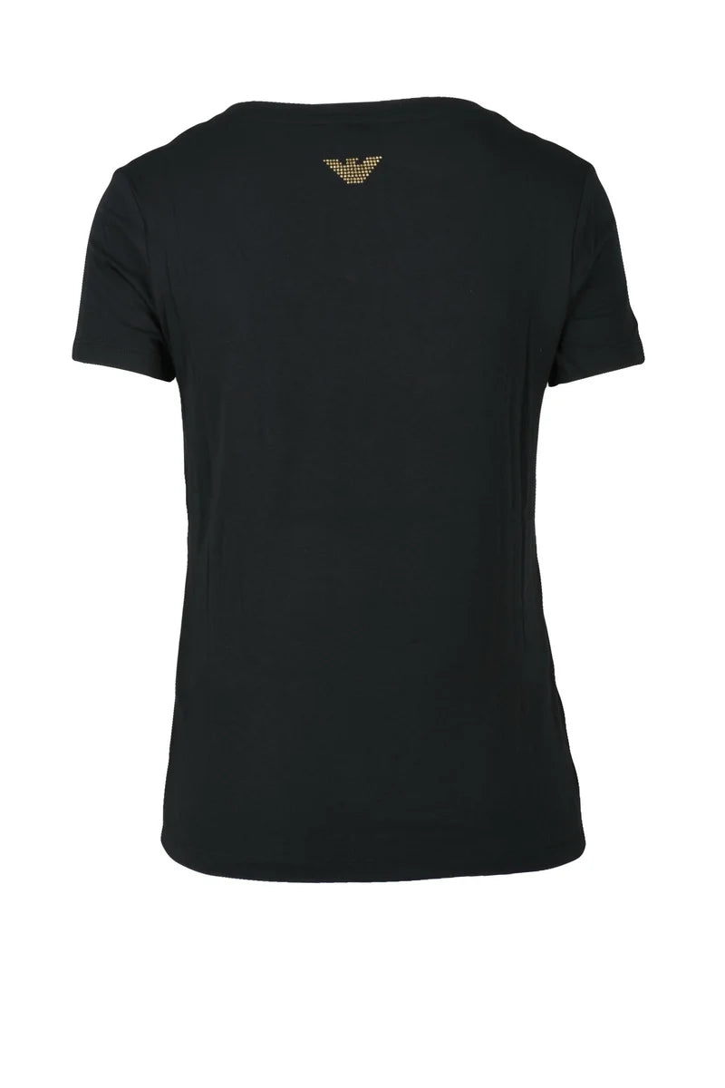 EA7 Emporio Armani T-shirt Cotone Modal Stretch - Nero
