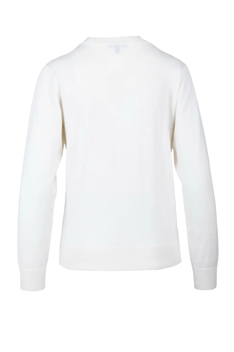 Armani Exchange Maglioncino Girocollo - Bianco