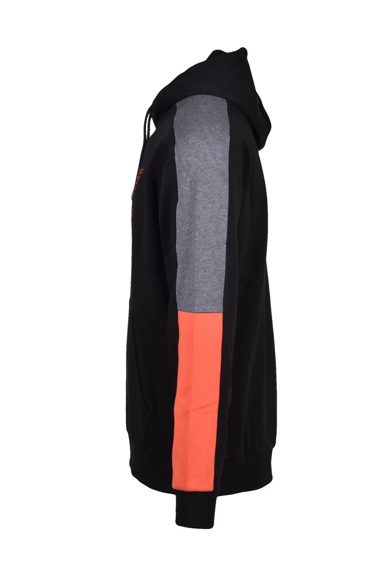 EA7 Emporio Armani Felpa con Cappuccio - Nero