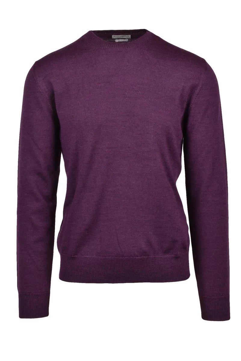 Ballantyne Pullover Girocollo Lana - Rosso