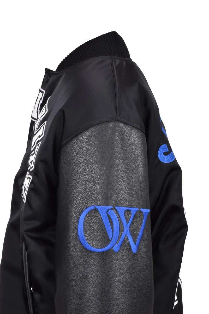 Off-White Giubbotto College - Nero