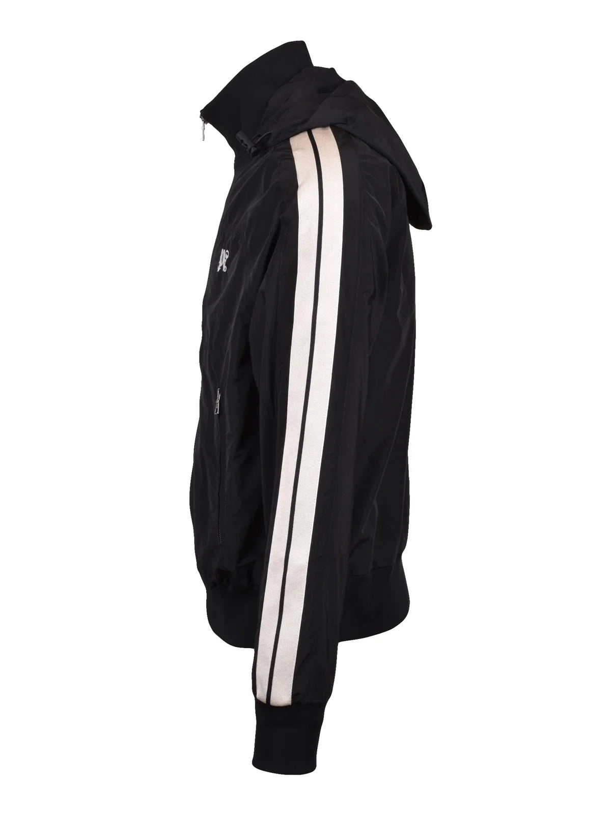 Palm Angels Cappotto Monogram Nylon - Nero