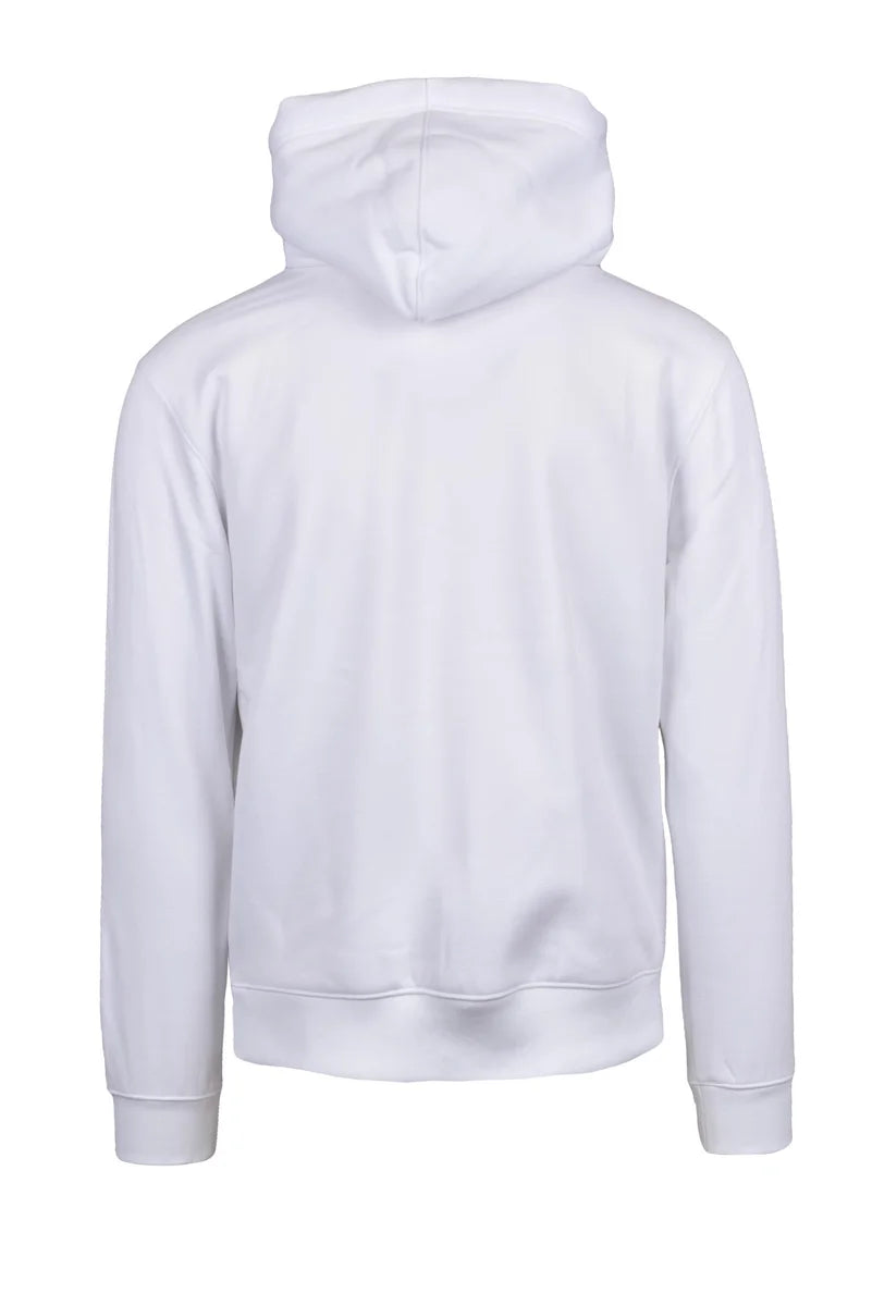 Calvin Klein Jeans Felpa Cappuccio - Bianco