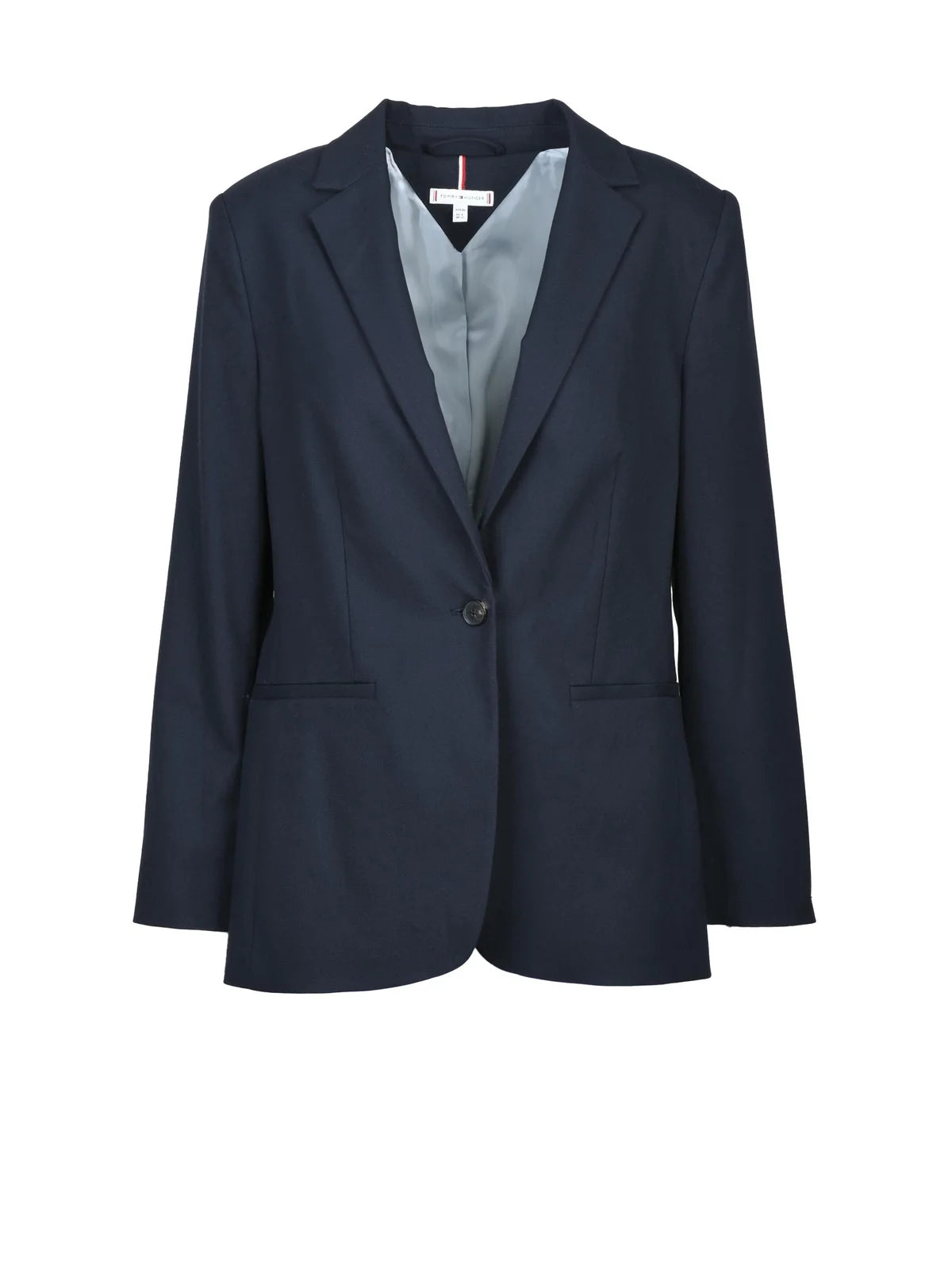 Tommy Hilfiger Blazer Sfiancato - Blu