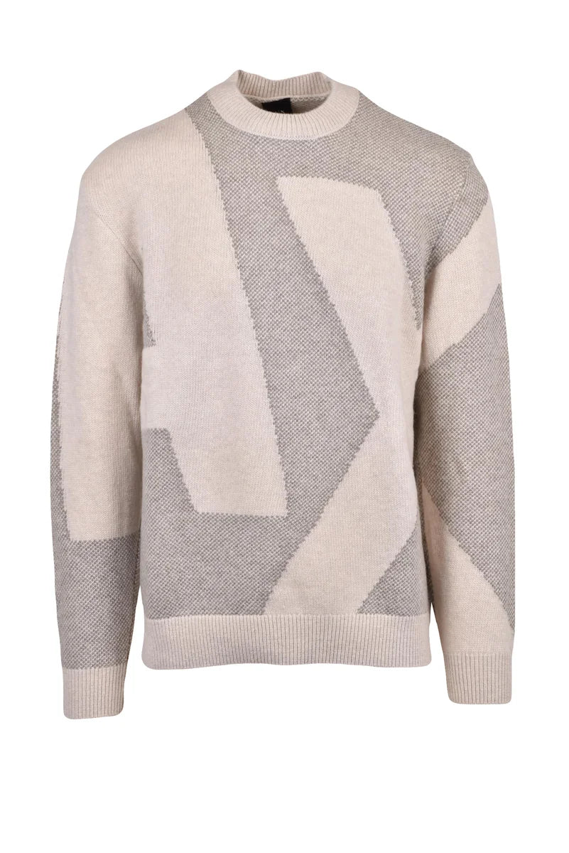 Armani Exchange Maglione Girocollo - Beige