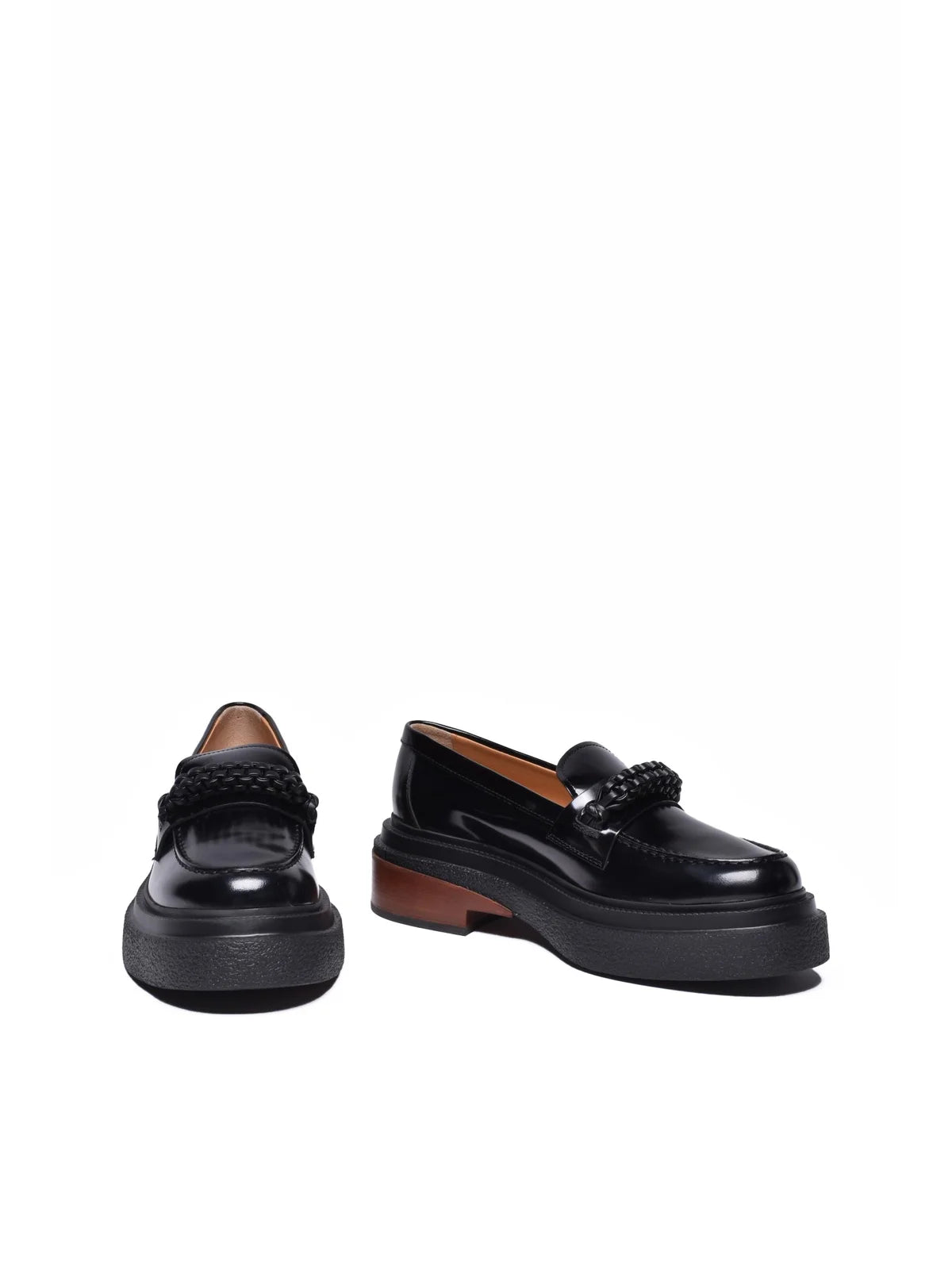 Tod's Mocassino con Tacco - Nero