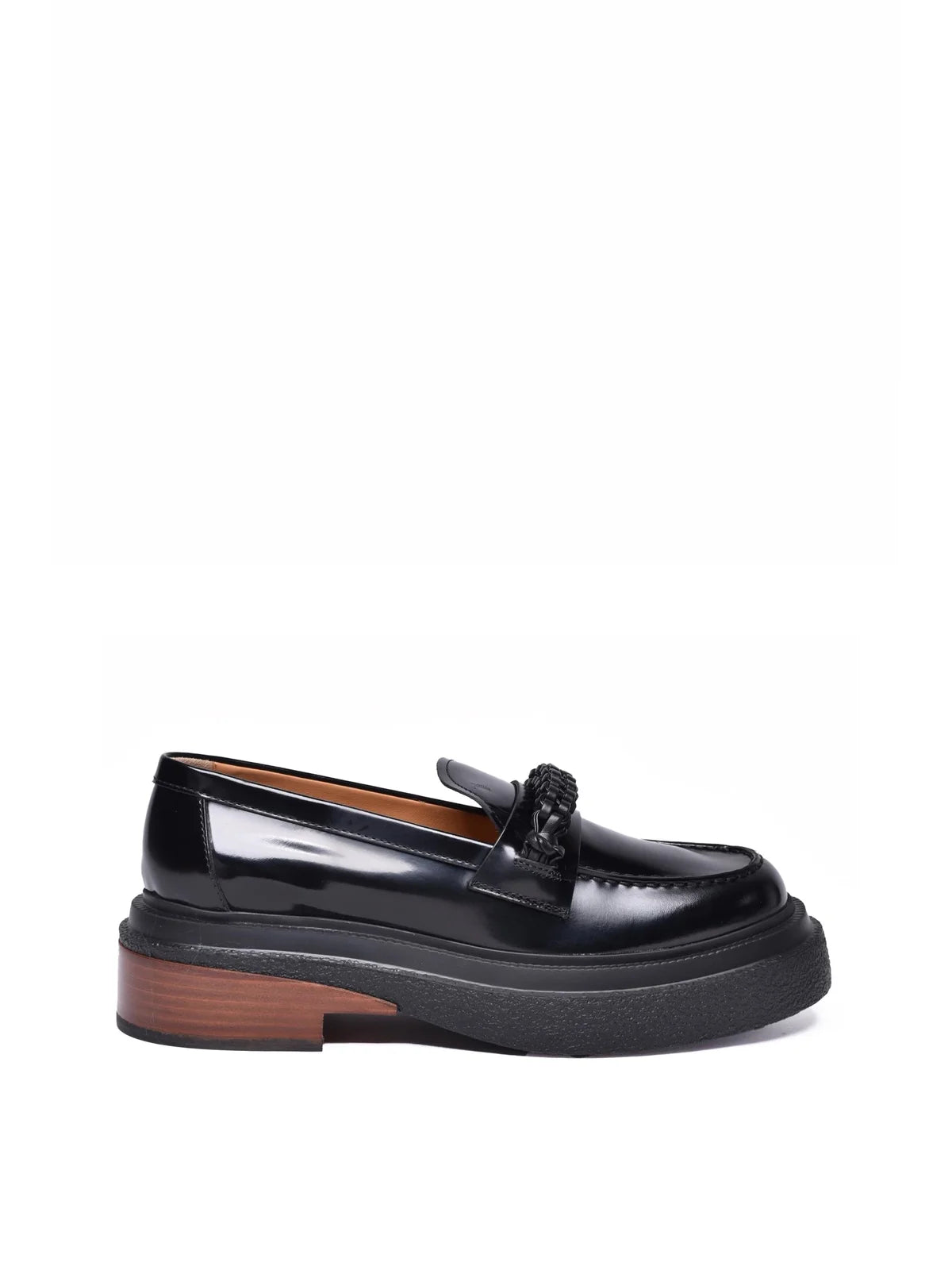 Tod's Mocassino con Tacco - Nero