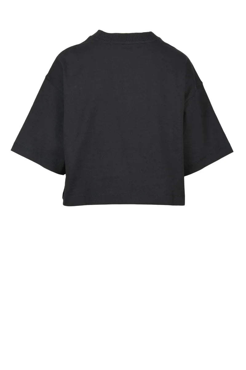 Calvin Klein Jeans Cropped Sweatshirt - Black