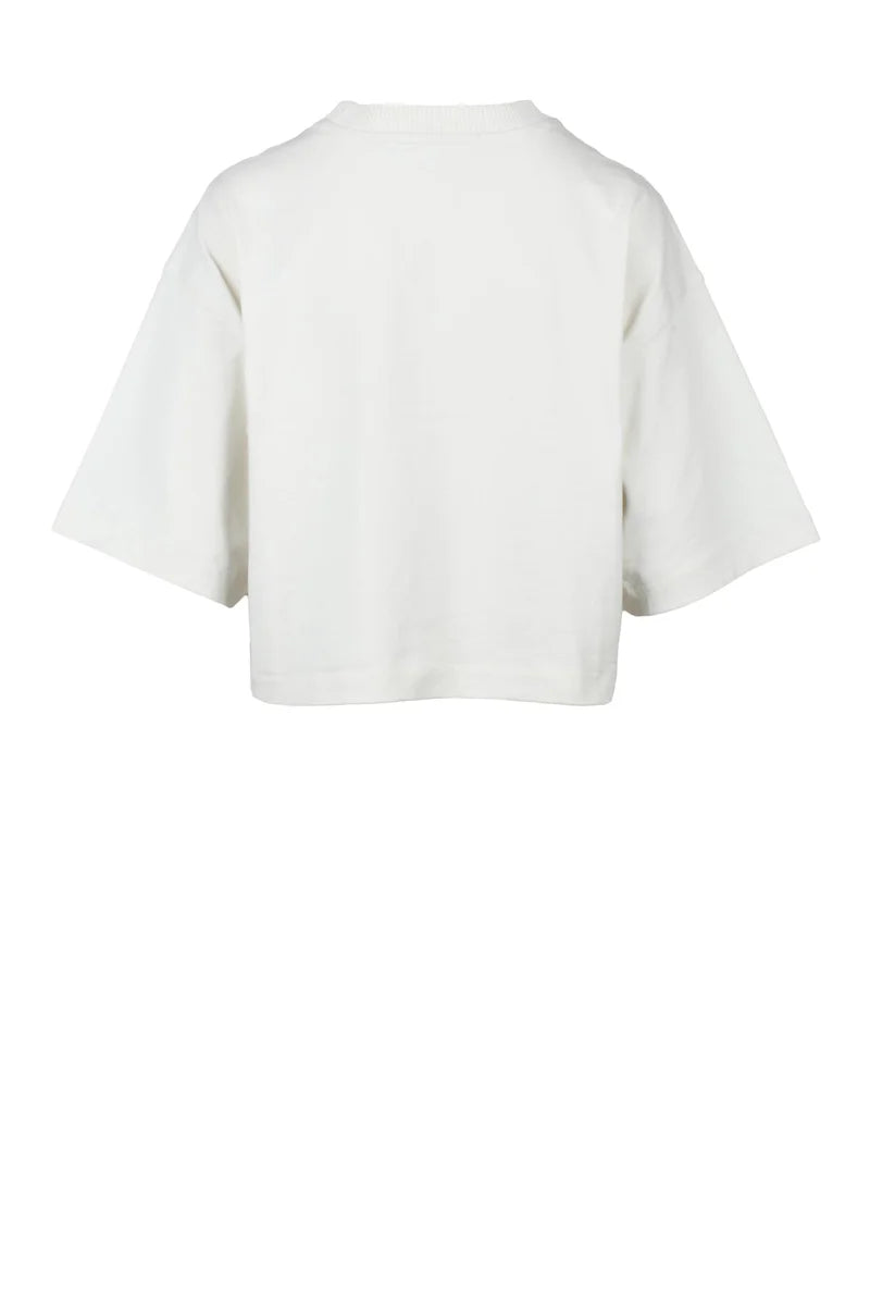 Calvin Klein Jeans Cropped Sweatshirt - Black