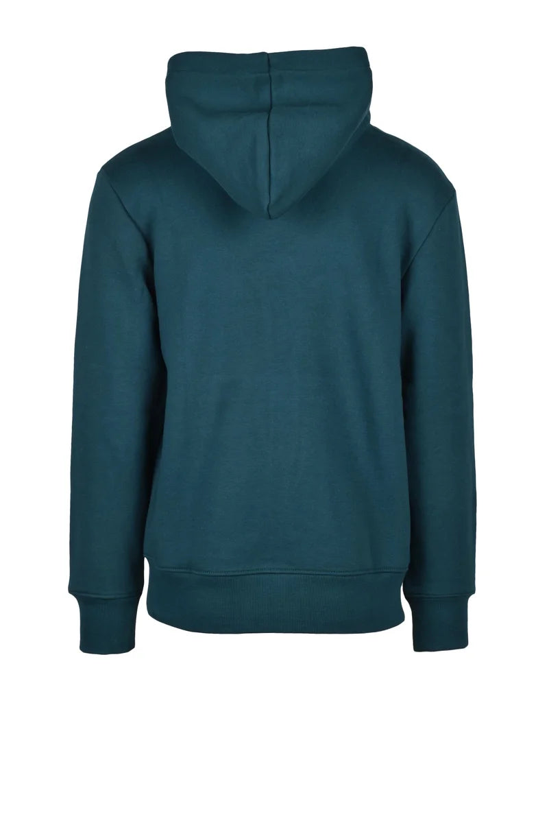 Calvin Klein Jeans Felpa con Cappuccio - Verde