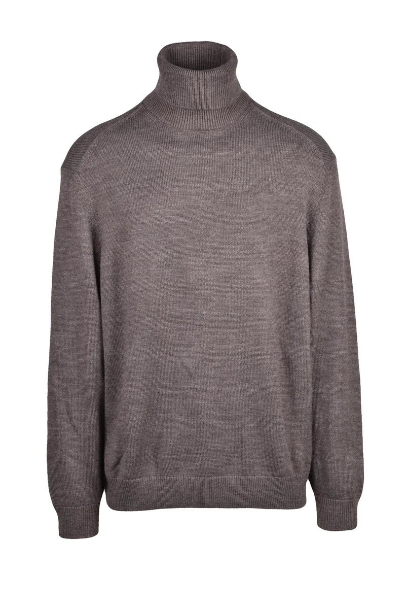 Armani Exchange Maglione Collo Alto - Marrone