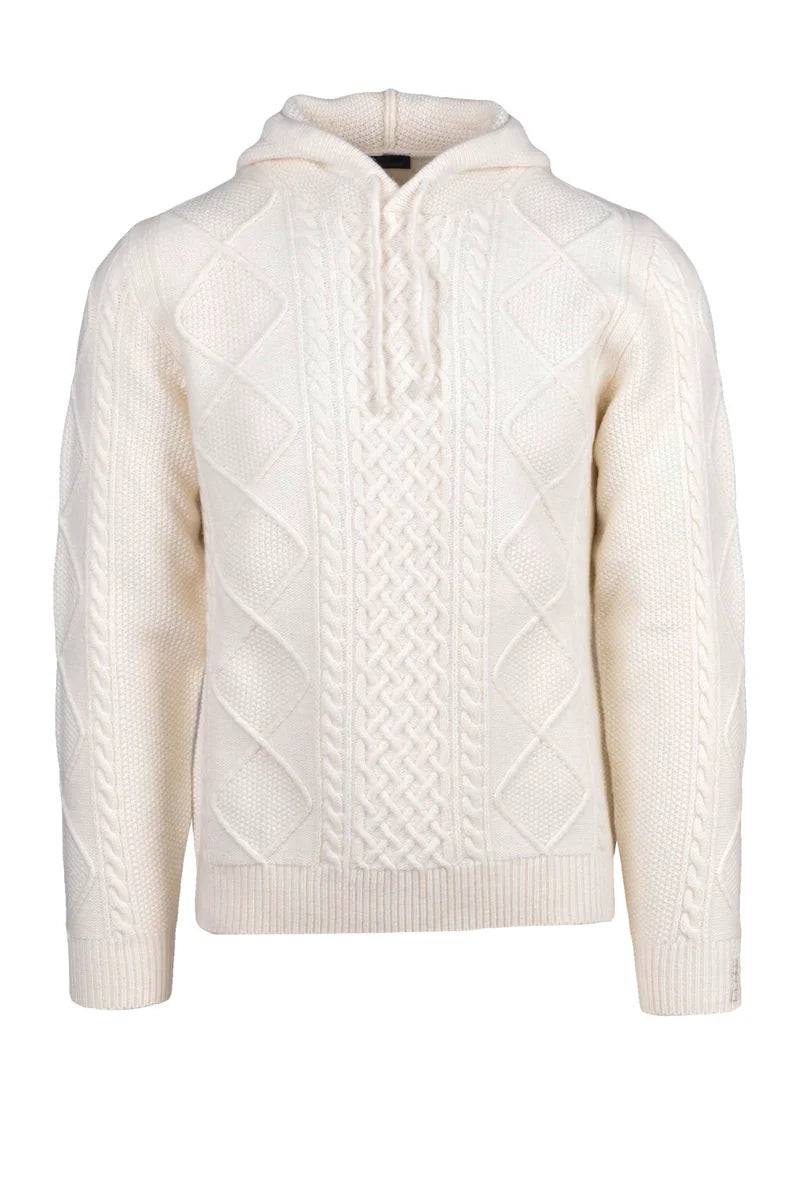 Paul & Shark Maglione Intrecciato - Bianco