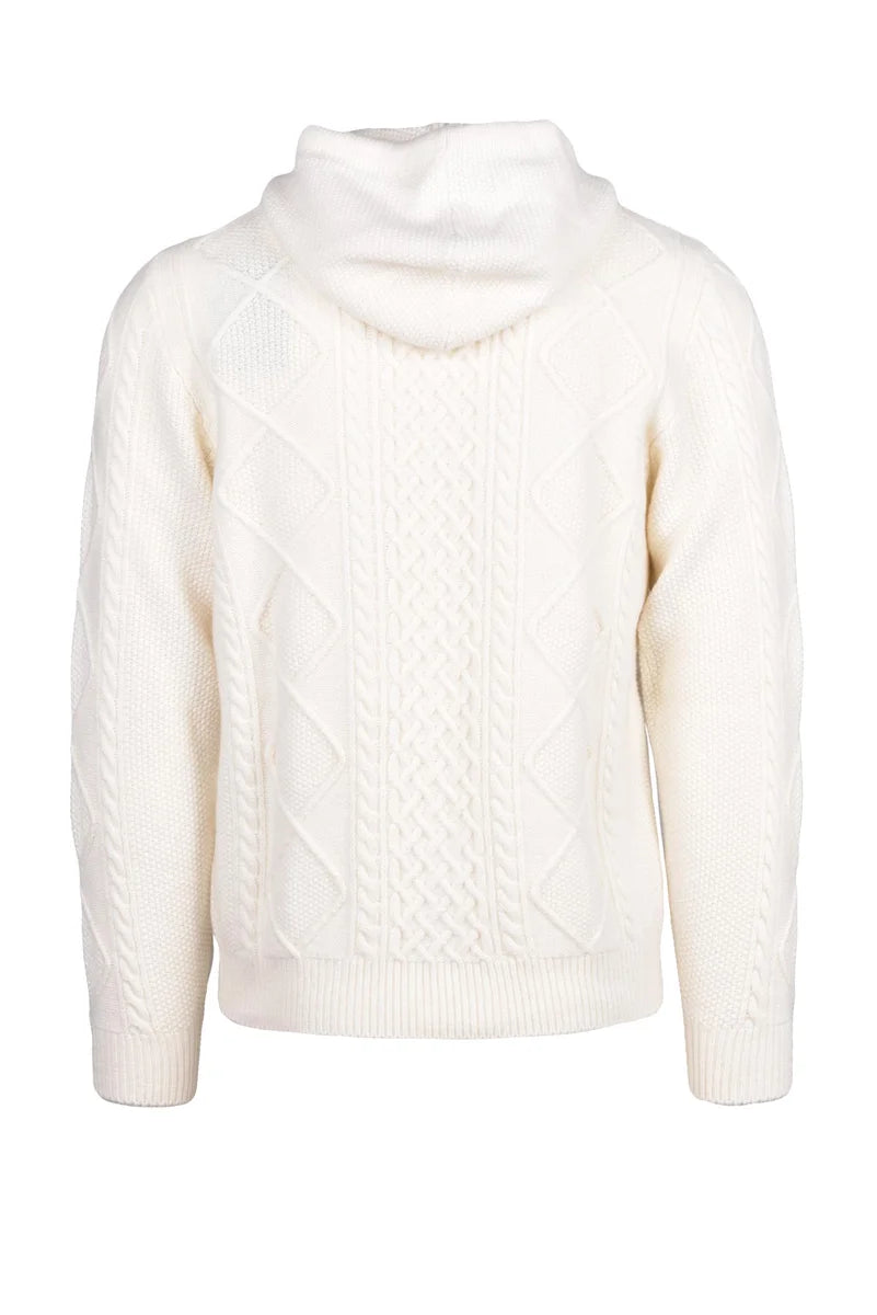 Paul & Shark Maglione Intrecciato - Bianco