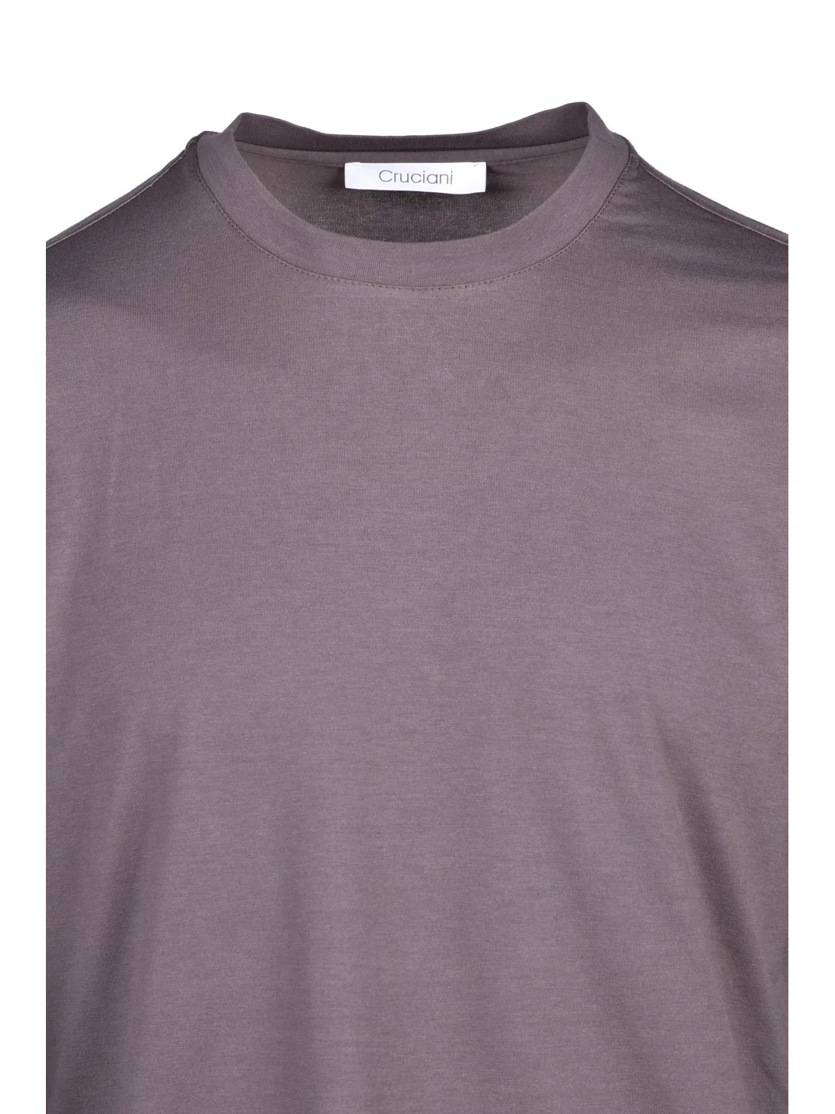 Cruciani T-shirt Cotone Elastan - Grigio