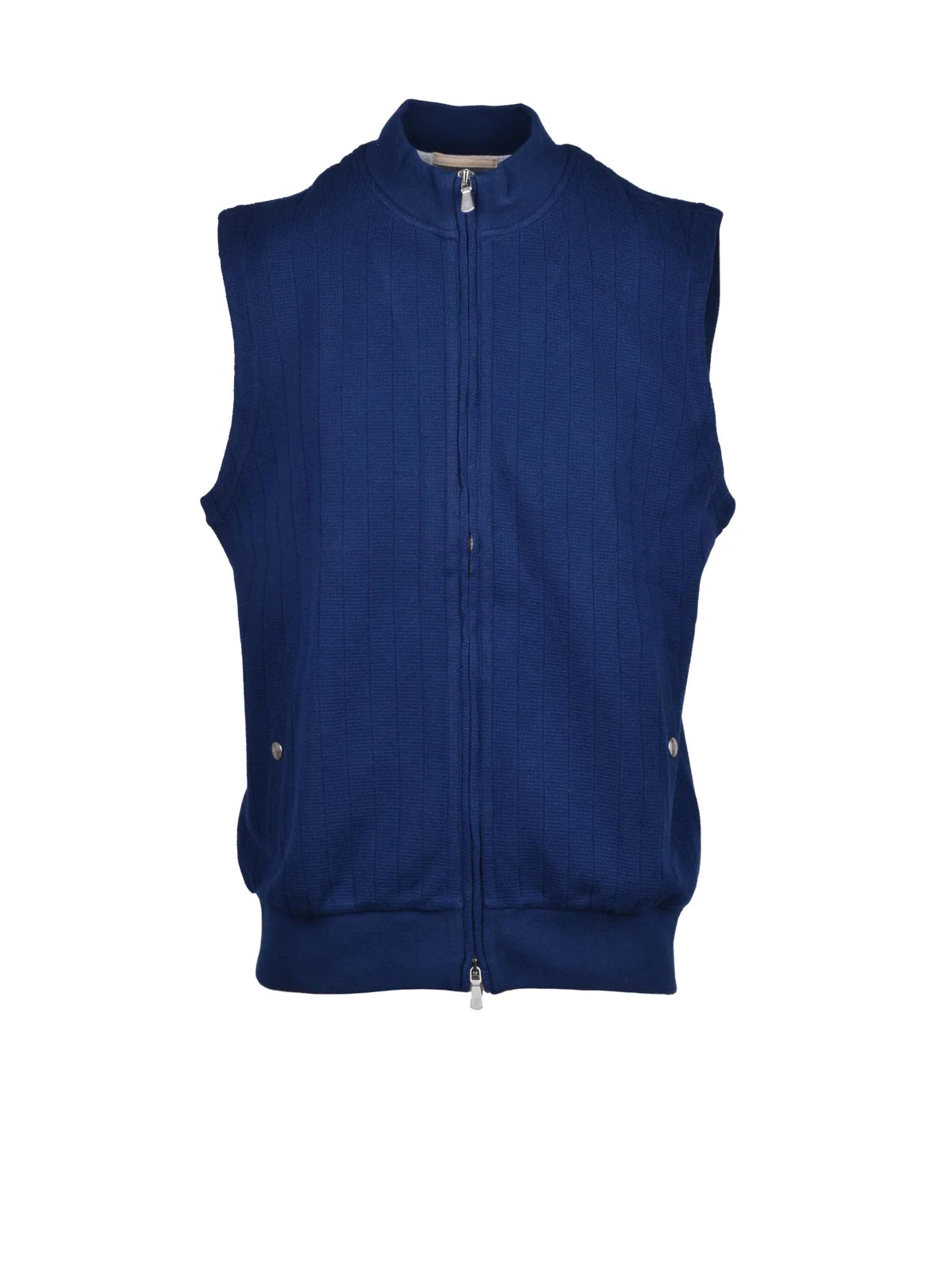 Eleventy Gilet Cotone - Blu
