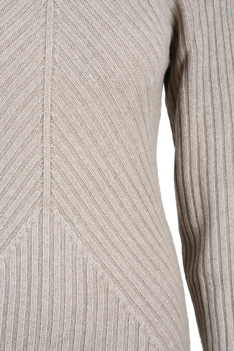 Eleventy Abito Lungo Maglia - Beige