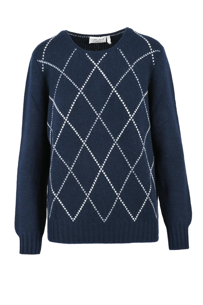 Corte Di Kel Pullover Girocollo - Colorato