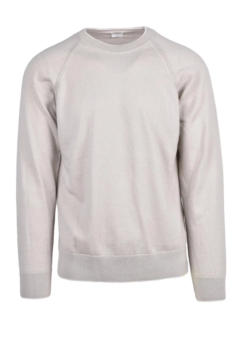 Eleventy Pullover Girocollo Cashmere - Beige