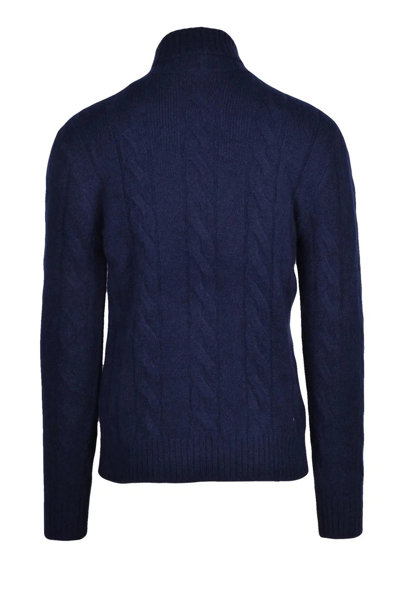 Eleventy Cashmere Silk Turtleneck Sweater - Colors