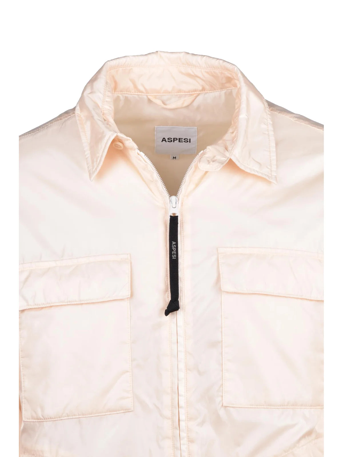 Aspesi Giubbotto Camicia Imbottito - Bianco