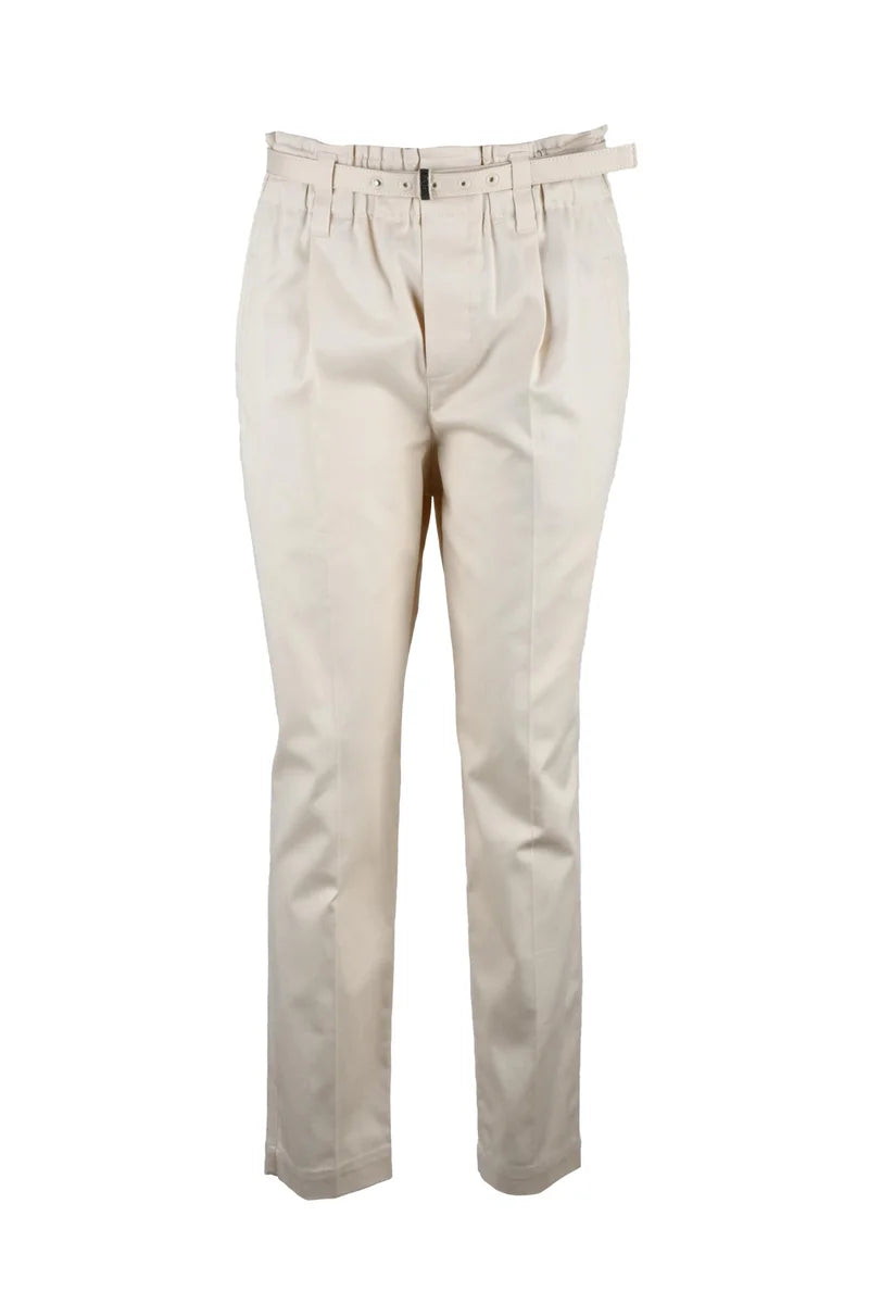 Brunello Cucinelli Pantalone Chino - Bianco