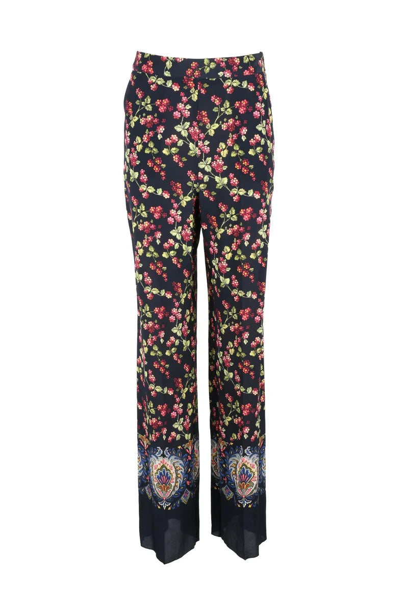 Etro Pantalone Comfort Fit - Nero