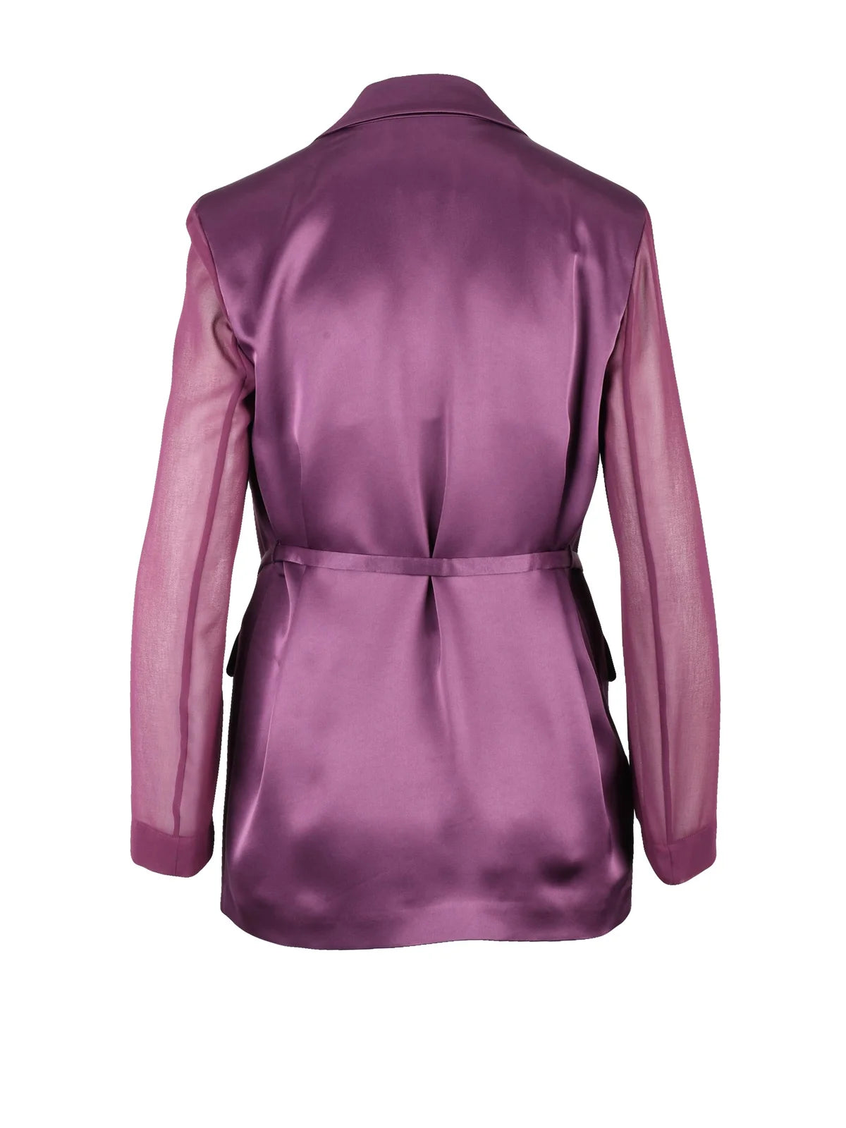 Pinko Giacca in Satin - Rosso