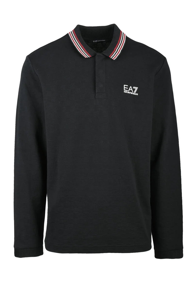 EA7 Emporio Armani Polo Cotone - Nero