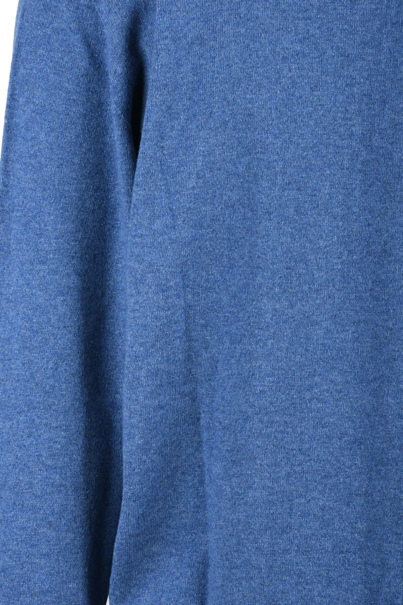 Hawico Polo in Maglia Cashmere Azzurro