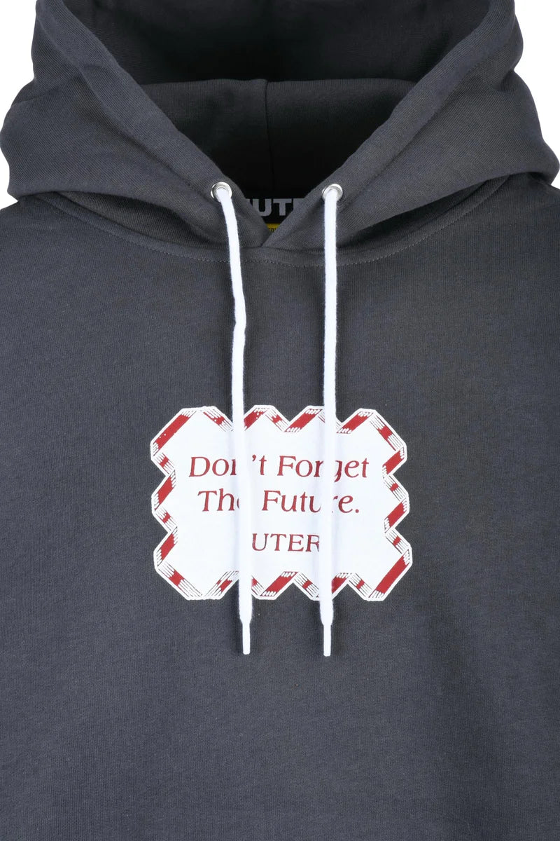 Iuter Felpa Cappuccio Grigio